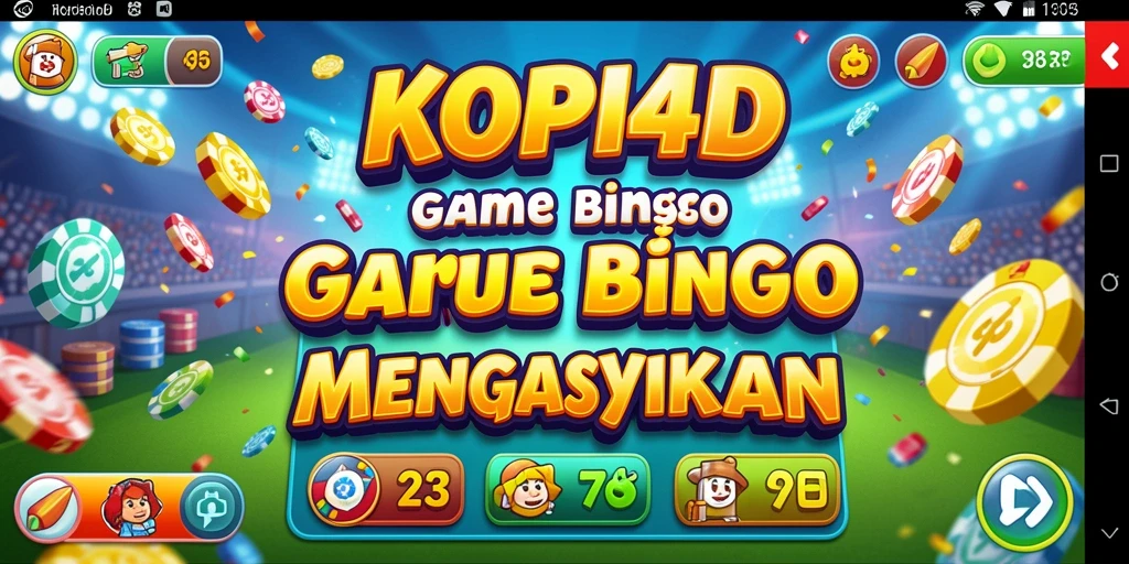 Gameplay KOPI4D yang menarik dan dinamis dalam permainan Bingo.