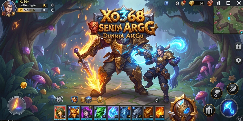 Tangkapan layar gameplay seru di dunia <strong>XO368</strong>.